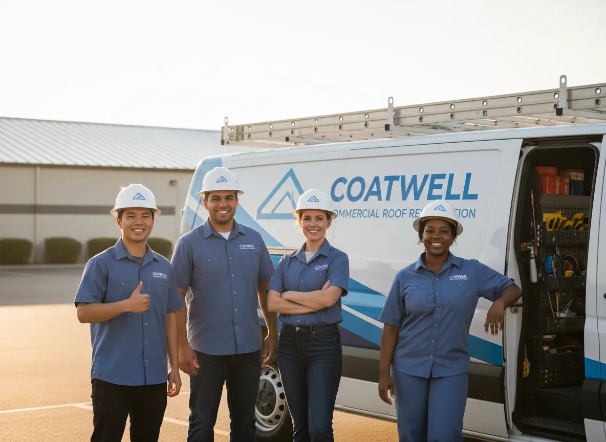 Commercial roof coating company in Callahan, CA